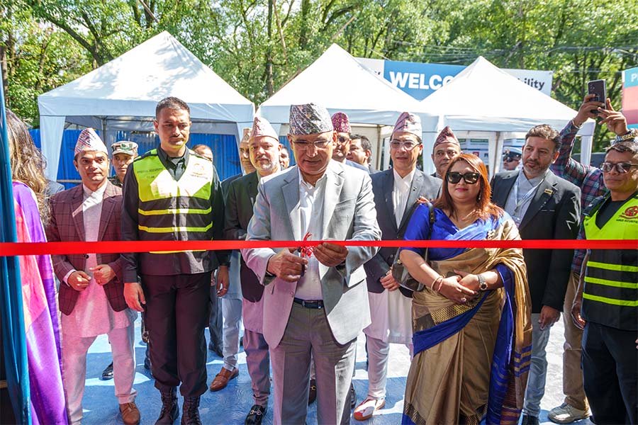 उप-प्रधानमन्त्री तथा अर्थमन्त्री विष्णु प्रसाद पौडेलद्वारा नाइमा नेपाल मोबिलिटी एक्स्पो २०२५ को भव्य उद्घाटन