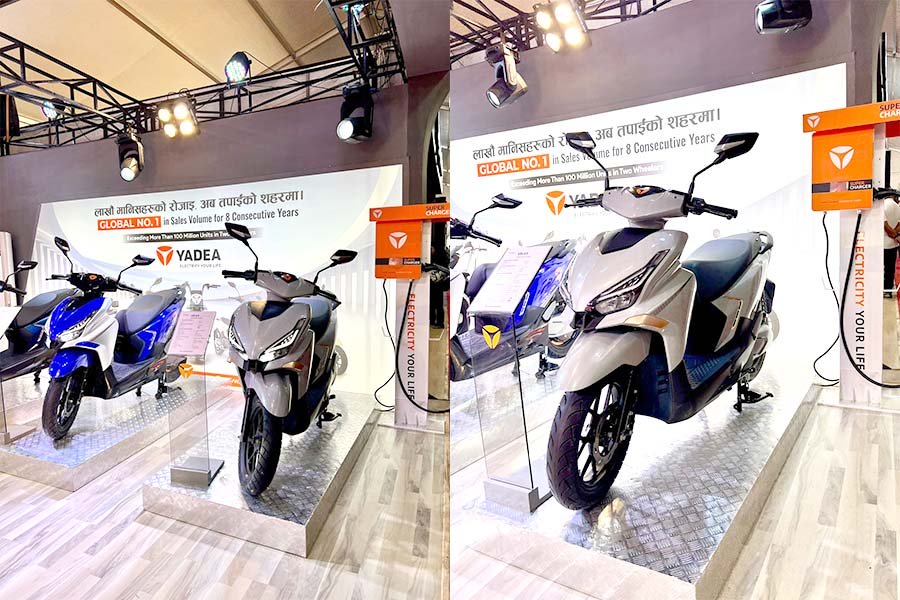याडिया Velax Series नेपालमा — NAIMA नेपाल मोबिलिटी एक्स्पो २०२५ मा औपचारिक सार्वजनिक